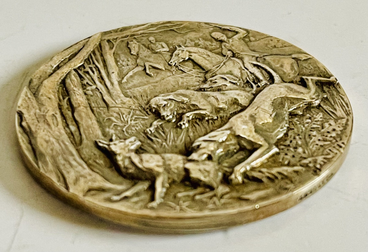 Médaille de chasse à court -photo-2